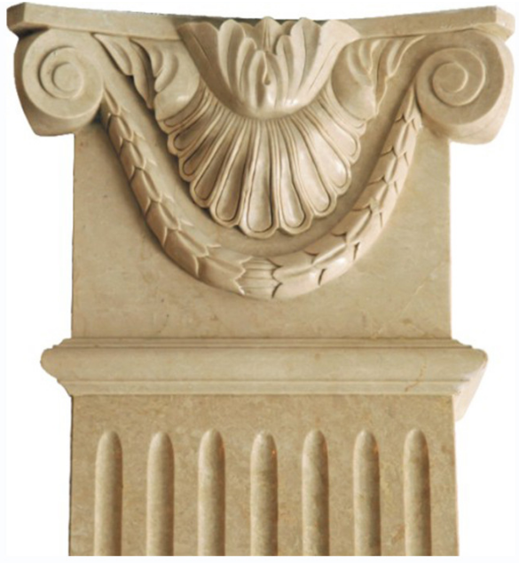 欧式方形罗马柱柱头